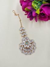 Traditional Kundan Polki Maang Tikka For Women